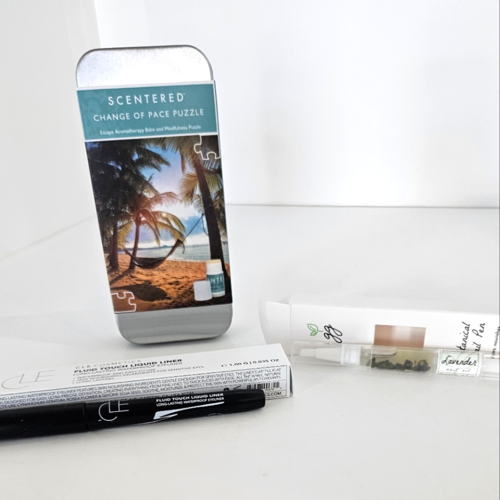 Eye Liner, Nail Pen, Aromatherapy Balm